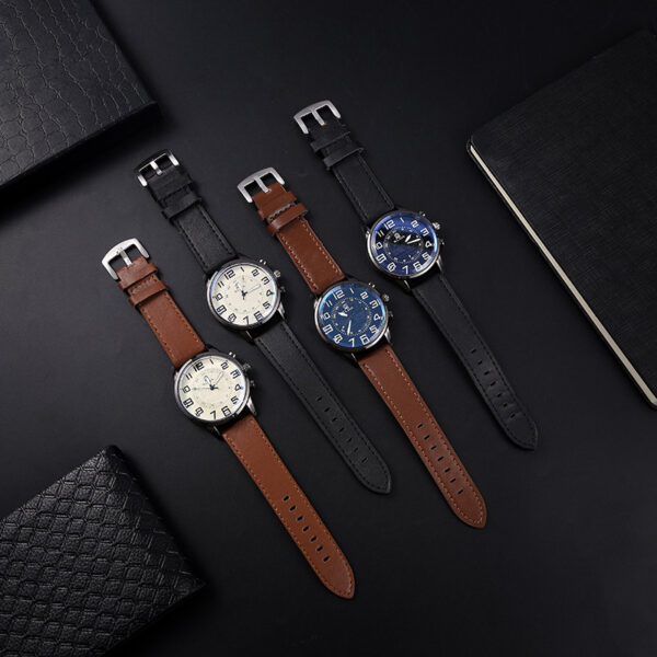Belt Men's Digital Dial Quartz Watch - Image 5