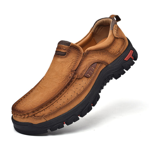 Men's Leather Large Size Casual Shoes - Image 3
