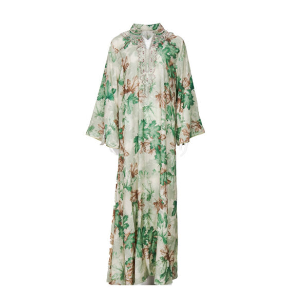 Summer Gown Dress Printed Dress - Image 4
