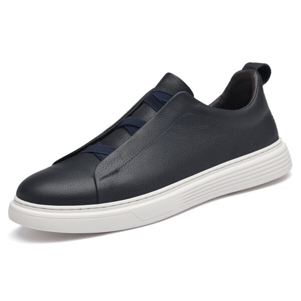 Men's Low Top Layer Cowhide Sports Board Shoes - Image 7