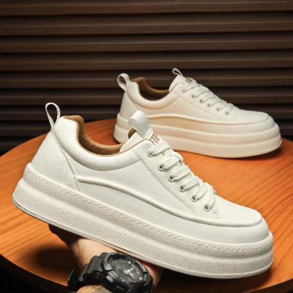 Four Seasons Platform Tide Comfortable And Versatile Men's Casual Sports Shoes - Image 3