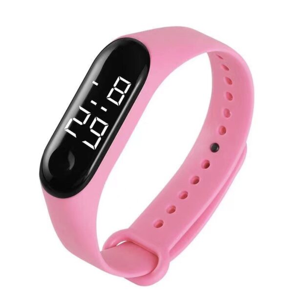 LED Sports Kids Swimming Waterproof Touch Electronic Watch - Image 4