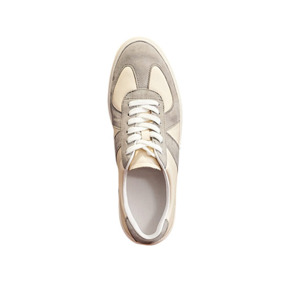 Retro Color Matching Couple Casual Flat Skateboard Shoes - Image 3