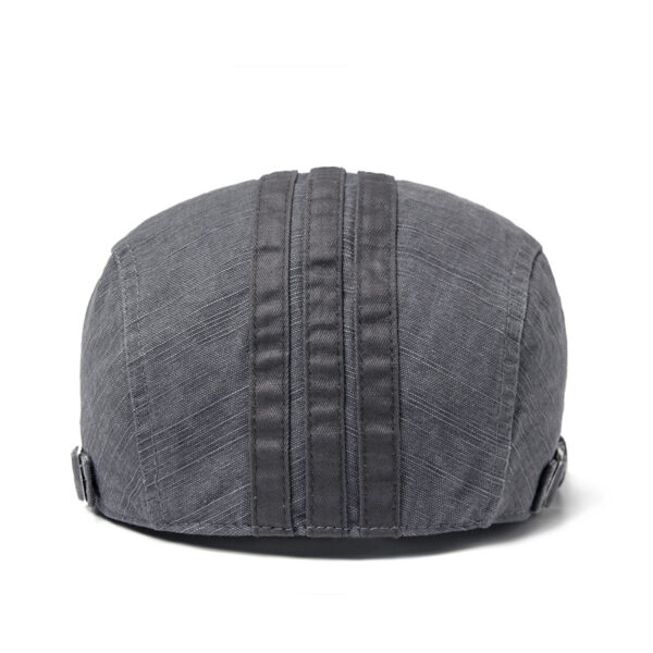 Men's Letter Beret Breathable Sun Hat - Image 5