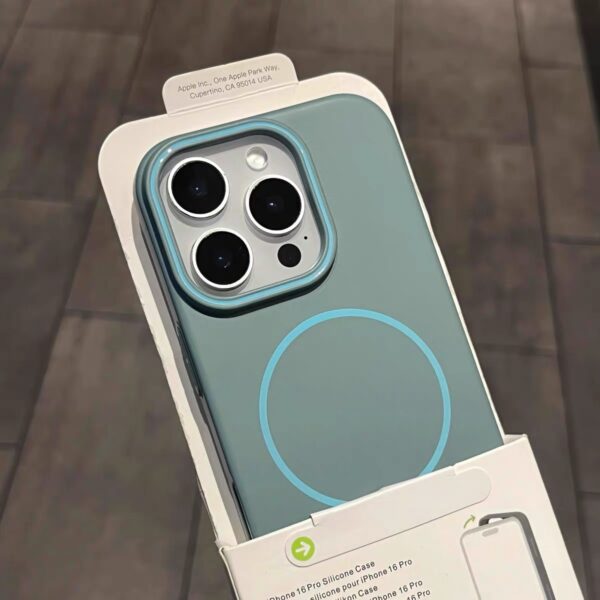 Fine Circle Magnetic Phone Case Frosted Hard Shell - Image 6