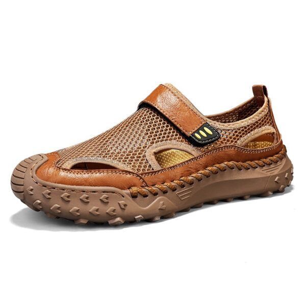 Summer Outdoor Casual Hollow Mesh Surface Breathable Men's Sandals - Image 2