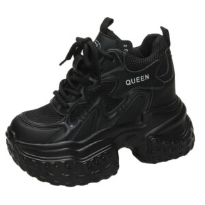 Mesh Breathable Platform Sports Casual Daddy Shoes