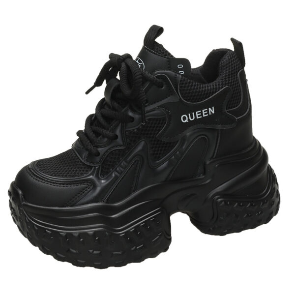 Mesh Breathable Platform Sports Casual Daddy Shoes