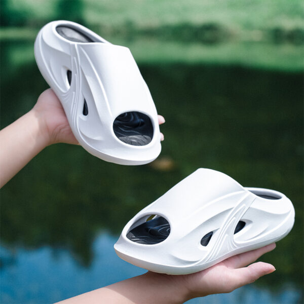 Men's Slippers Home Outdoor Non-slip Deodorant Soft Bottom - Image 9