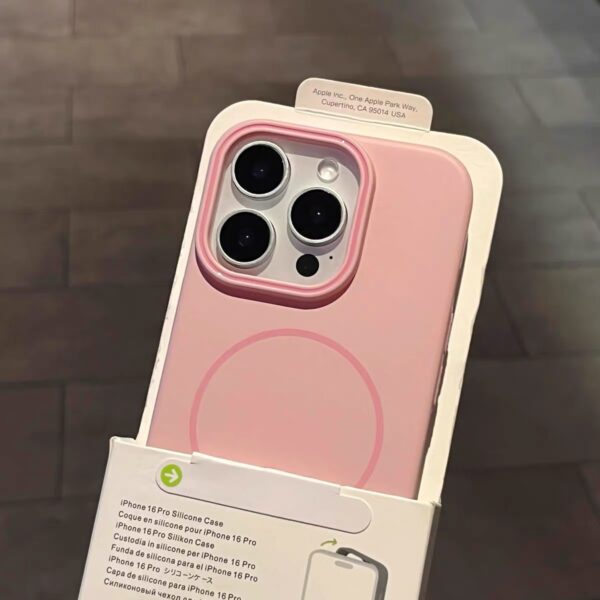 Fine Circle Magnetic Phone Case Frosted Hard Shell - Image 2