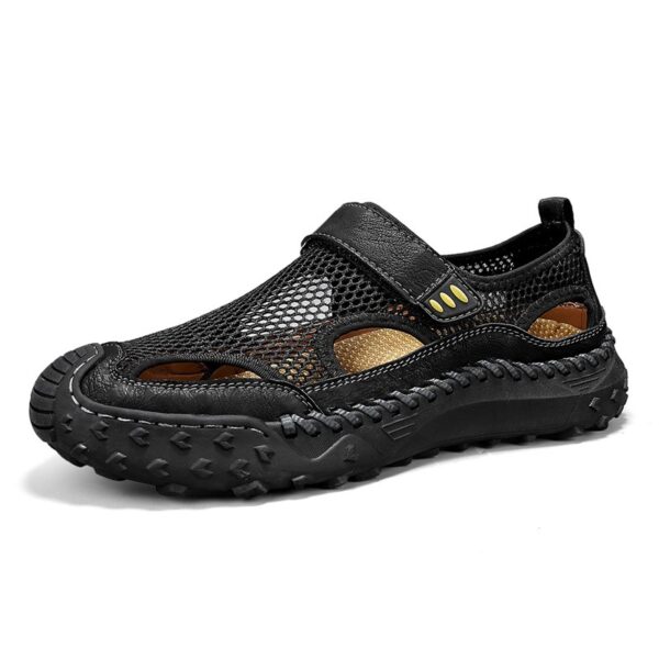 Summer Outdoor Casual Hollow Mesh Surface Breathable Men's Sandals - Image 6