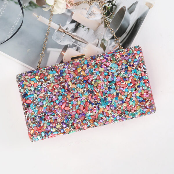 Women's Diamonds Bag High Sense Banquet Dress Garment Bag - Image 3