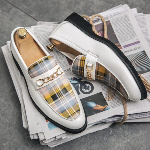 Pointed Casual Leather Shoes Men's Shoes - Image 6