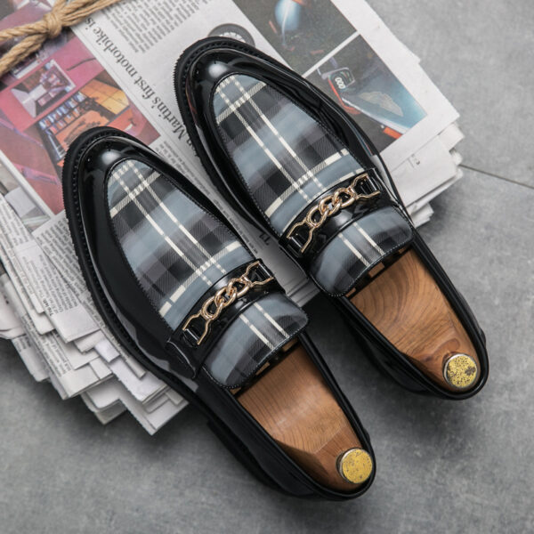 Pointed Casual Leather Shoes Men's Shoes - Image 4