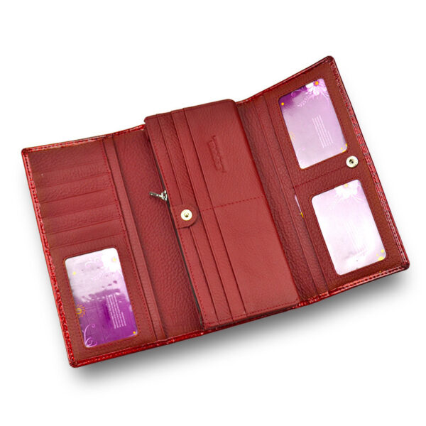 Women's Leather Purse Patent Leather European And American Fashion Women's Coin Purse - Image 4