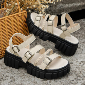 Women's Sponge Cake Thick-soled Open-toe Sandals