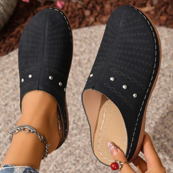 Summer New Women's Toe-covered Platform Slippers - Image 5