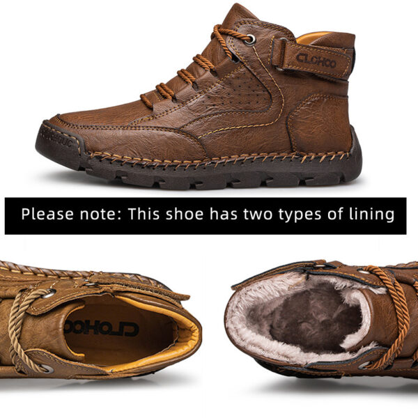 Martin Boots Stitching Men's Casual Shoes - Image 7