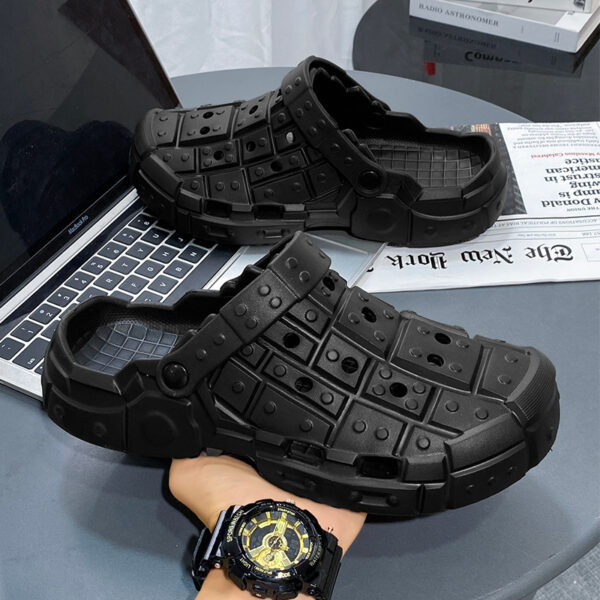 Hole Shoes Simple Non-slip Thick Bottom Wear-resistant - Image 5