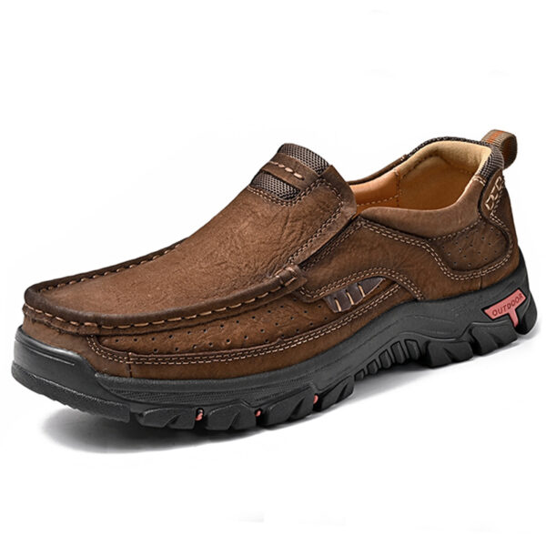 Men's Leather Large Size Casual Shoes - Image 8