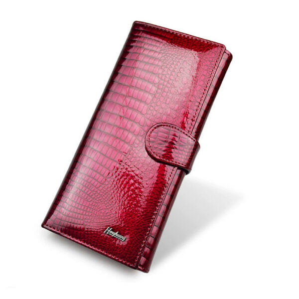 Women's Leather Purse Patent Leather European And American Fashion Women's Coin Purse - Image 5