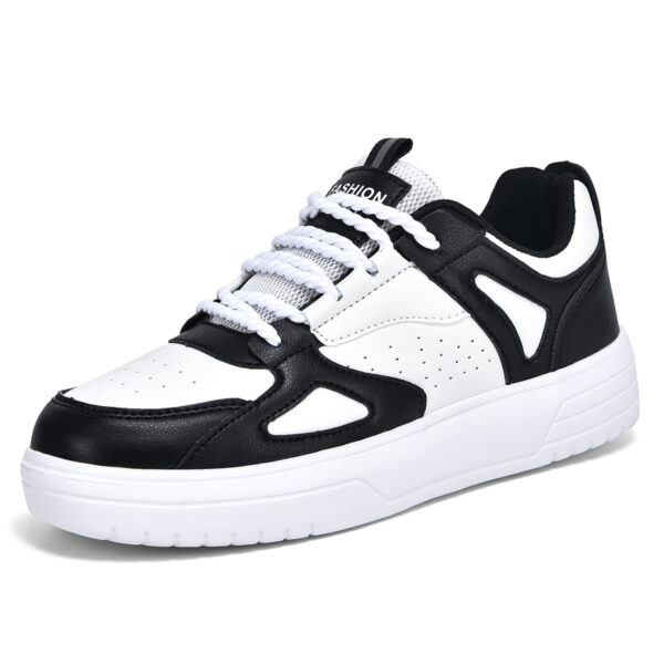 Classic Low-top White Couple Casual Students' Skateboard Shoes - Image 2