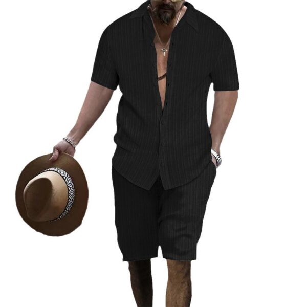 Casual Jacquard Sportswear Summer Men - Image 4