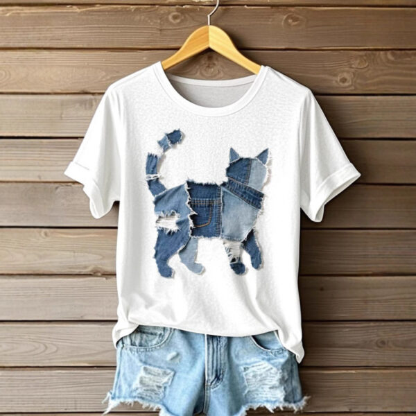 Women's Digital Printed Round Neck Top - Image 5