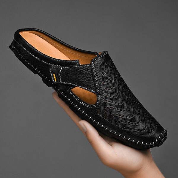 Fashion Men's Closed Toe Casual Breathable Sandals - Image 3
