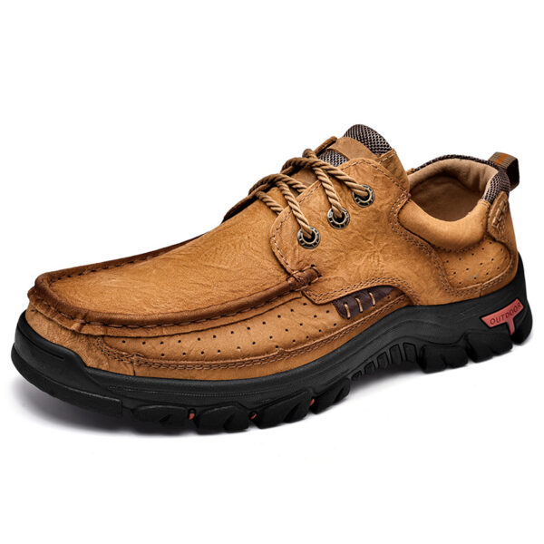 Men's Leather Large Size Casual Shoes - Image 6