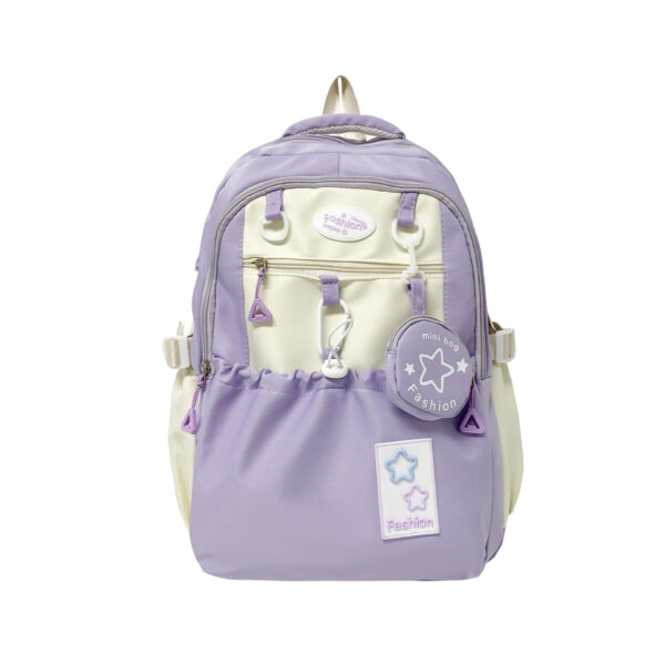 Cute Girl Junior High School Student Good-looking Backpack - Image 9