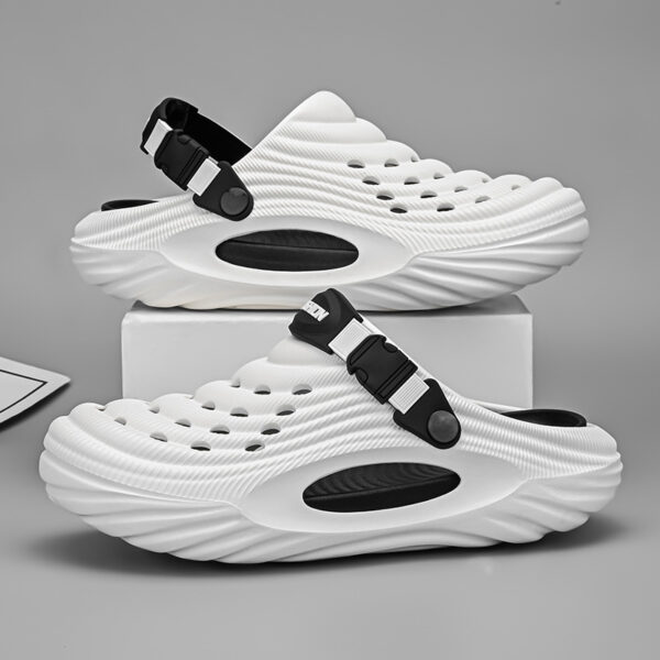 Men's Simple And Stylish Casual Platform Slippers - Image 7