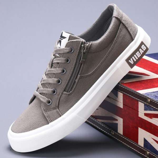 Men's Shoes Sports Casual Borad Shoes Breathable All-match Canvas Shoes - Image 6