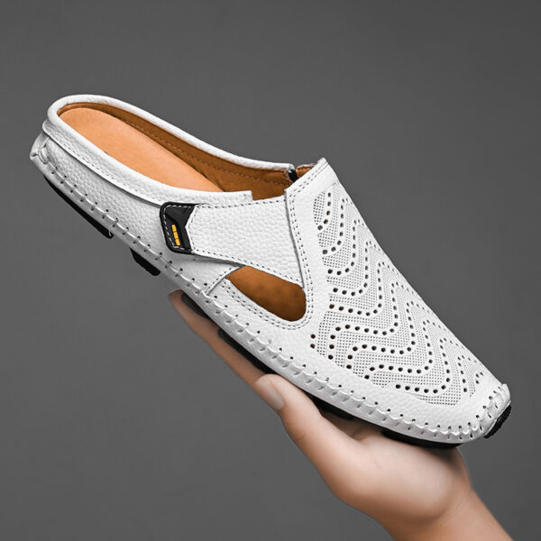Fashion Men's Closed Toe Casual Breathable Sandals - Image 6