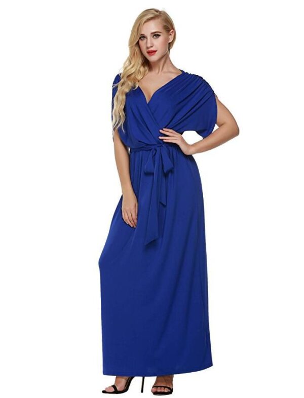 Big Size Elegant Women Long Dresses - Image 6
