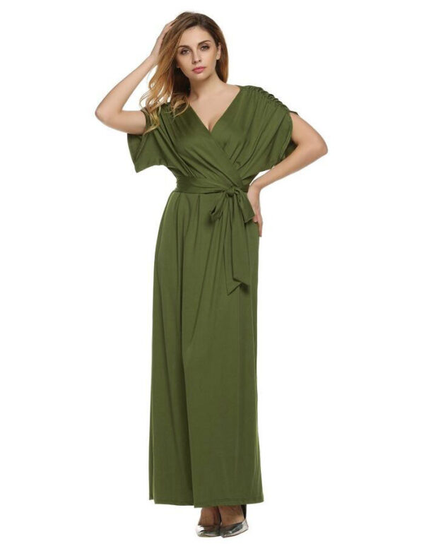Big Size Elegant Women Long Dresses - Image 4