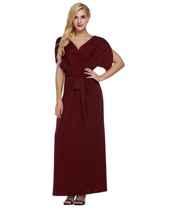 Big Size Elegant Women Long Dresses - Image 3