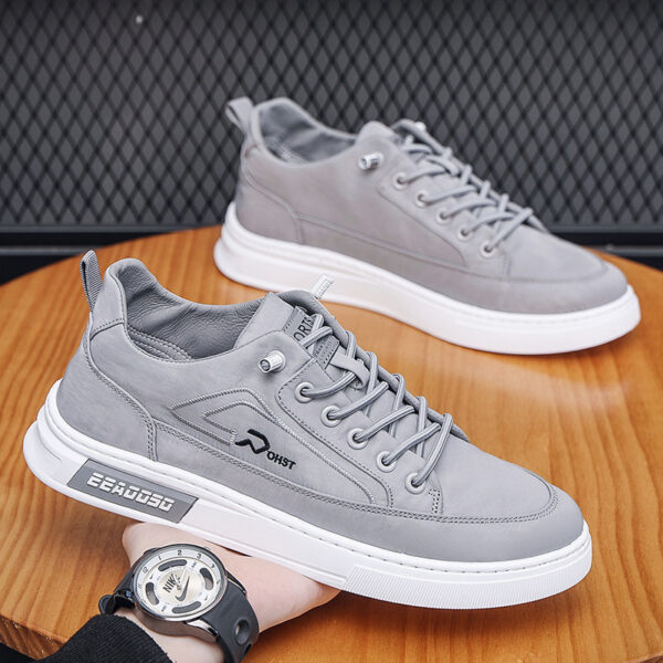 Men's Summer New Umbrella Cloth Breathable All-match Ice Silk Casual Shoes - Image 3