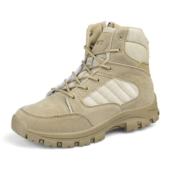 Outdoor Travel Men's High-top Hiking Shoes - Image 6