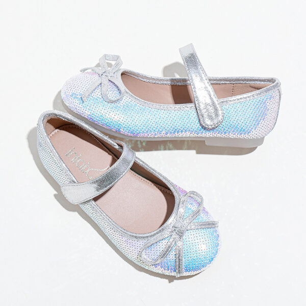 Big Kids Sequined Princess Shoes With Soft Sole - Image 4