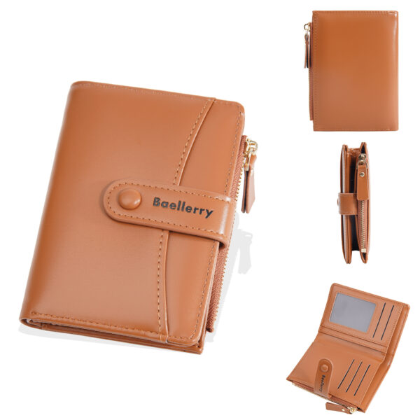 Women's Wallet Fashion Pu Short Wallet - Image 2