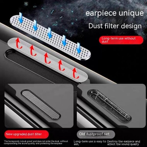 Privacy Tempered Film Dustproof Net Full-cover Screen Protector - Image 10