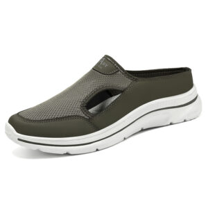 Men's Hollow-out Half Slippers Soft Bottom Comfortable Casual Shoes