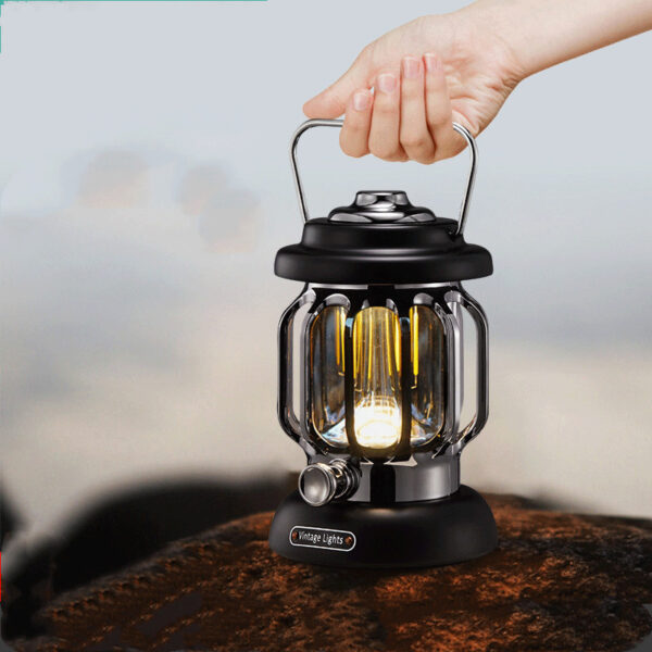 Portable Retro Tent Camping Light - Image 2