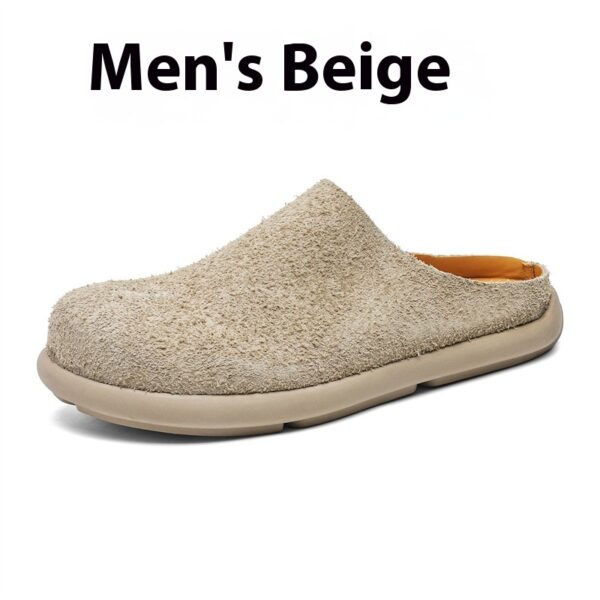 Outdoor Half Slippers Leather Shoes - Image 4