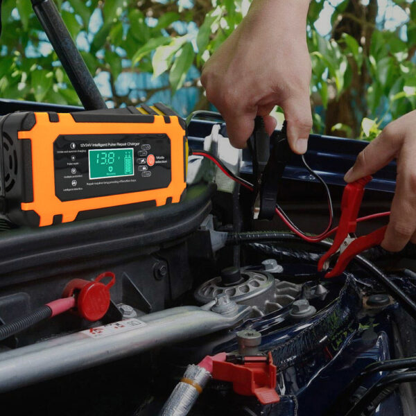 8A Smart Car Battery Fast Charger 12V Charger Automatic Pulse Repair AGM-GEL UK - Image 8
