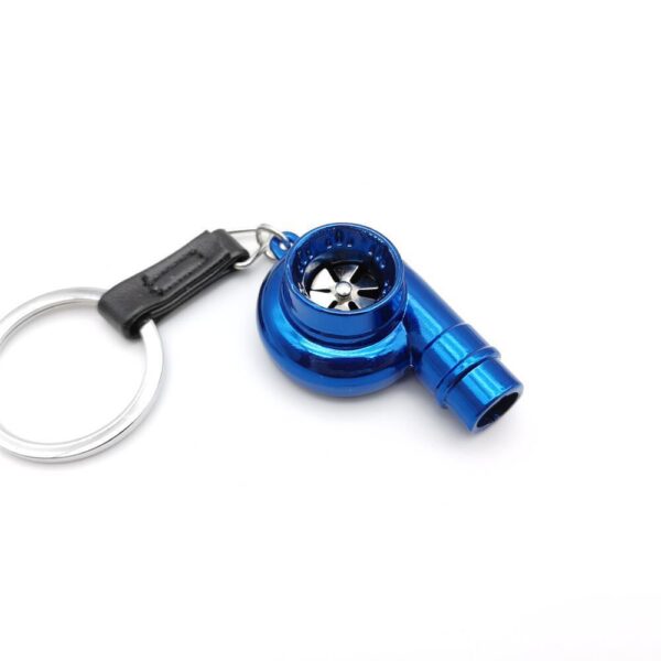 Car Turbo Whistle Modeling Simulation Alloy Metal Keychains - Image 5