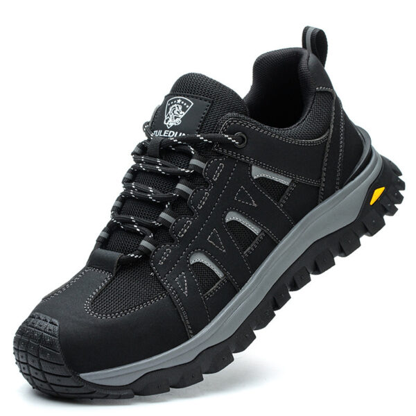 Men's Deodorant Toe Cap Lightweight Protective Footwear