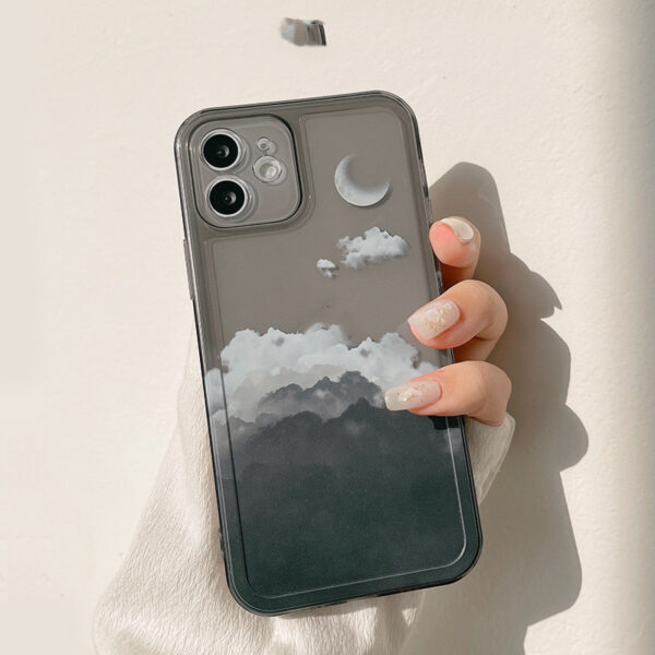 Late Night Cloud Gradient Mobile Phone Case Cover - Image 5