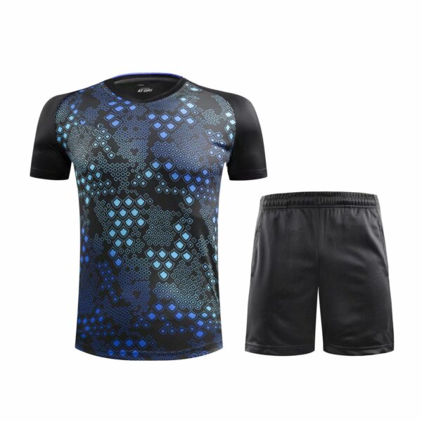 Badminton Clothes Outfit Men's And Women's Tennis Ball Badminton Sweat-absorbent Breathable Competition Training Clothes - Image 6